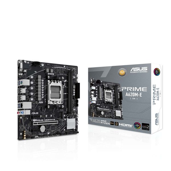 ASUS PRIME A620M-E-CSM AMD A620 Socket AM5 micro ATX (90MB1F50-M0EAYC)