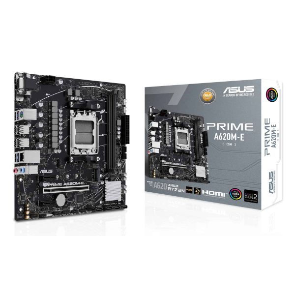 ASUS PRIME A620M-E-CSM AMD A620 Socket AM5 micro ATX (90MB1F50-M0EAYC)