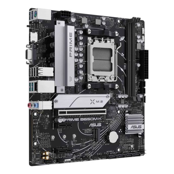 ASUS PRIME B650M-K AMD B650 Socket AM5 micro ATX (90MB1F60-M0EAY0)