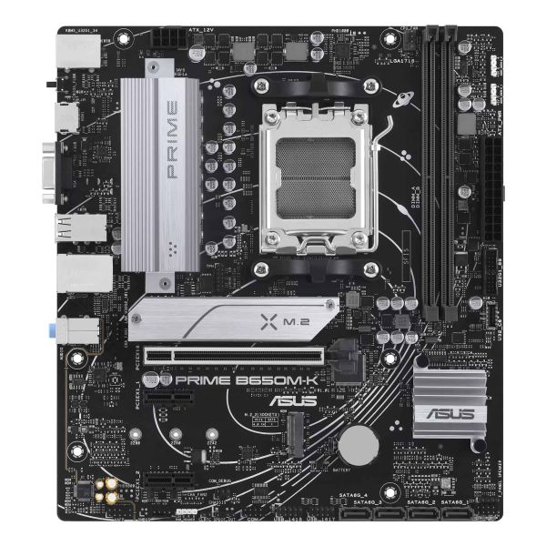 ASUS PRIME B650M-K AMD B650 Socket AM5 micro ATX (90MB1F60-M0EAY0)
