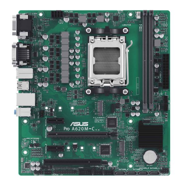 ASUS PRO A620M-C-CSM AMD A620 Socket AM5 micro ATX (90MB1F80-M0EAYC) ASUS PRO A620M-C-CSM AMD A620 Socket AM5 micro ATX (90MB1F80-M0EAYC)