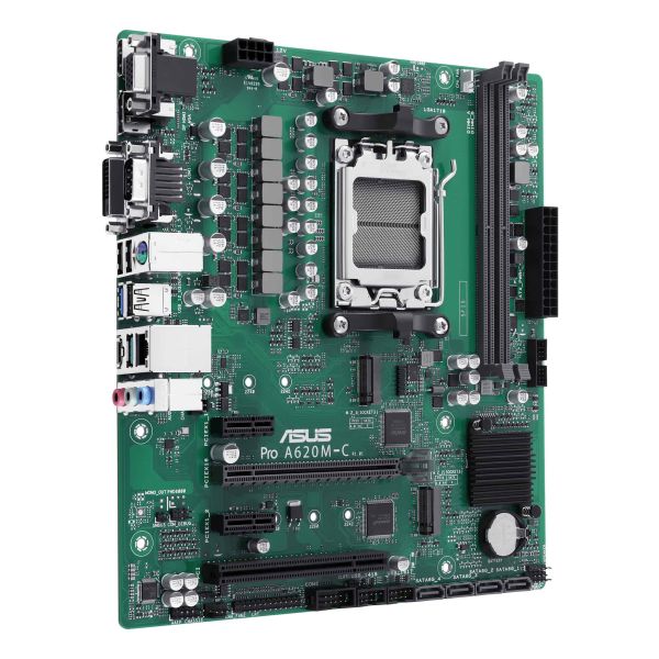 ASUS PRO A620M-C-CSM AMD A620 Socket AM5 micro ATX (90MB1F80-M0EAYC)