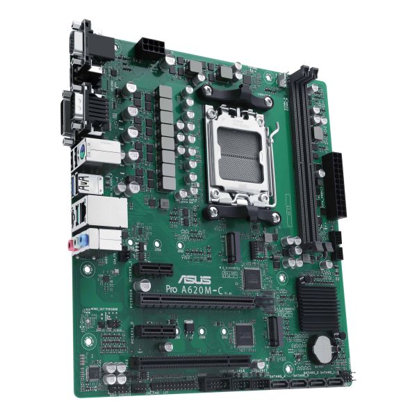 ASUS PRO A620M-C-CSM AMD A620 Socket AM5 micro ATX (90MB1F80-M0EAYC)