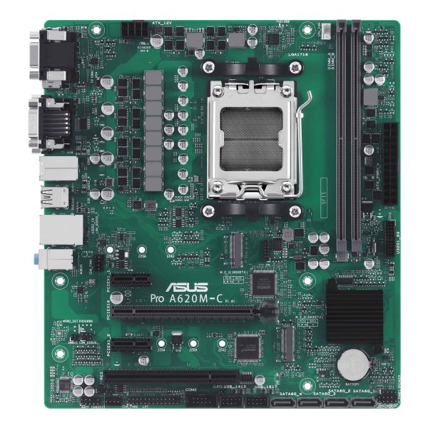 ASUS PRO A620M-C-CSM AMD A620 Socket AM5 micro ATX (90MB1F80-M0EAYC)