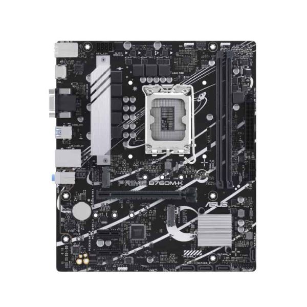 ASUS PRIME B760M-K Intel B760 LGA 1700 micro ATX (90MB1FI0-M0EAY0) ASUS PRIME B760M-K Intel B760 LGA 1700 micro ATX (90MB1FI0-M0EAY0)