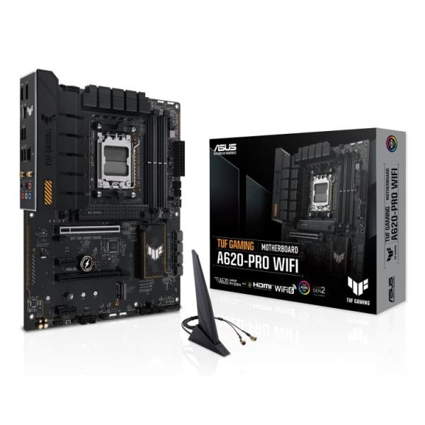 ASUS TUF GAMING A620-PRO WIFI AMD A620 Socket AM5 ATX (90MB1FR0-M0EAY0)