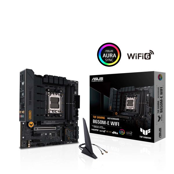 ASUS TUF GAMING B650M-E WIFI AMD B650 Socket AM5 micro ATX (90MB1FV0-M0EAY0)