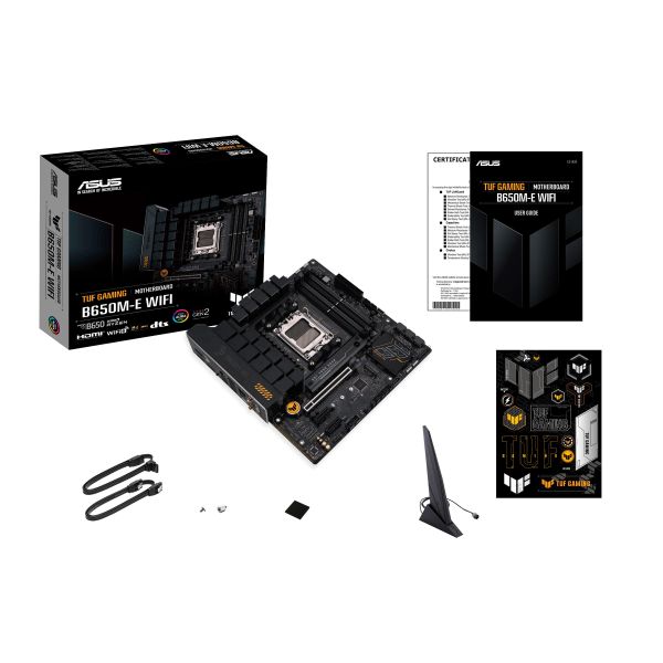ASUS TUF GAMING B650M-E WIFI AMD B650 Socket AM5 micro ATX (90MB1FV0-M0EAY0)