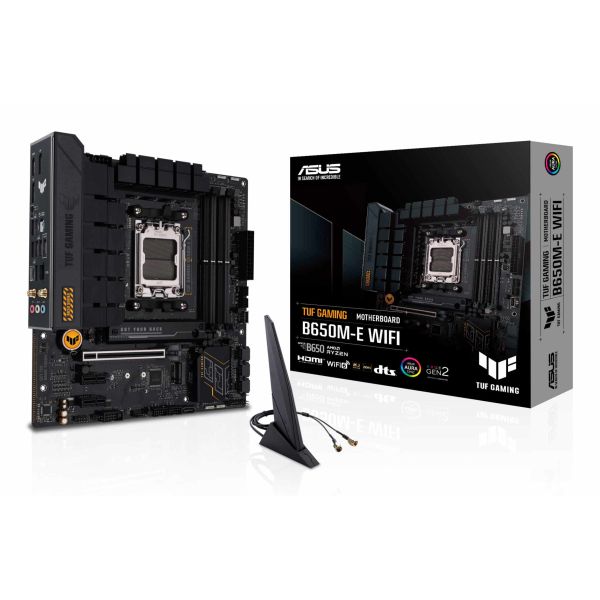 ASUS TUF GAMING B650M-E WIFI AMD B650 Socket AM5 micro ATX (90MB1FV0-M0EAY0)