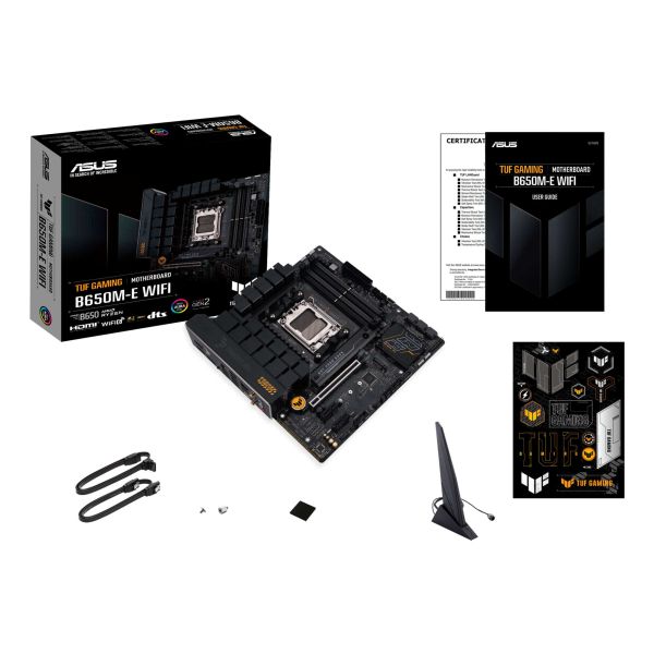 ASUS TUF GAMING B650M-E WIFI AMD B650 Socket AM5 micro ATX (90MB1FV0-M0EAY0)
