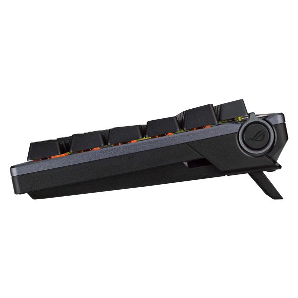 ASUS ROG Azoth toetsenbord Gamen USB + RF Wireless + Bluetooth Zwart (90MP0316-BKUA01)