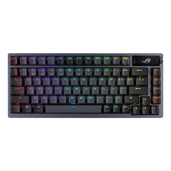 ASUS ROG Azoth toetsenbord Gamen USB + RF Wireless + Bluetooth Zwart (90MP0316-BKUA01)