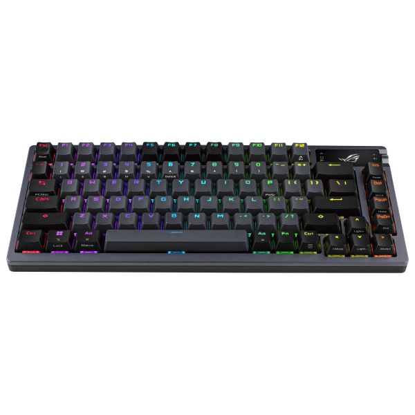 ASUS ROG Azoth toetsenbord Gamen USB + RF Wireless + Bluetooth Zwart (90MP0316-BKUA01)