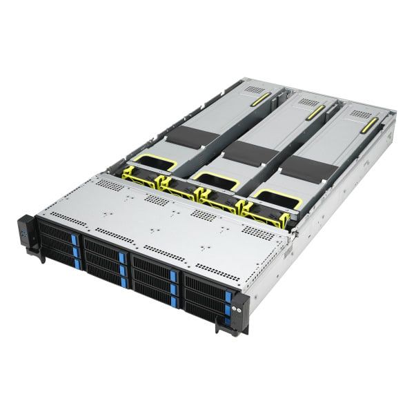ASUS RS720-E11-RS12U Intel C741 Rack (2U) Zwart, Staal (90SF01Z1-M00180)