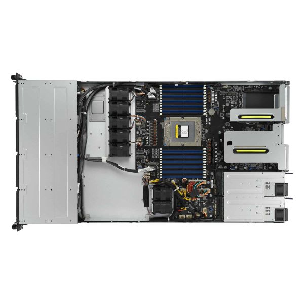 ASUS RS500A-E12-RS4U Socket SP5 Rack (1U) Zwart, Zilver (90SF02J1-M000R0)
