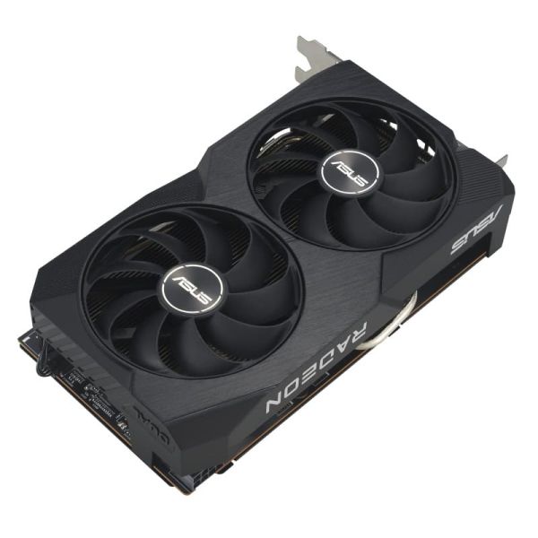 ASUS Dual -RX7600-O8G-V2 AMD Radeon RX 7600 8 GB GDDR6 (90YV0IH2-M0NA00)