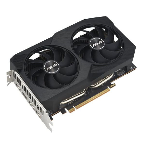 ASUS Dual -RX7600-O8G-V2 AMD Radeon RX 7600 8 GB GDDR6 (90YV0IH2-M0NA00)