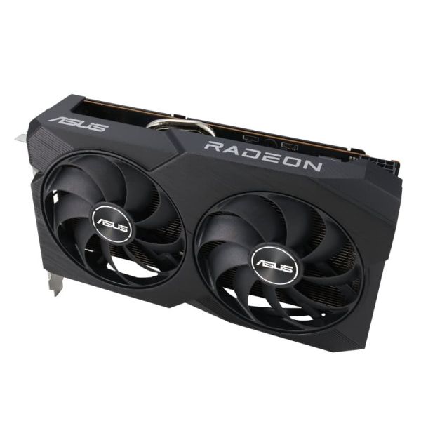 ASUS Dual -RX7600-O8G-V2 AMD Radeon RX 7600 8 GB GDDR6 (90YV0IH2-M0NA00)