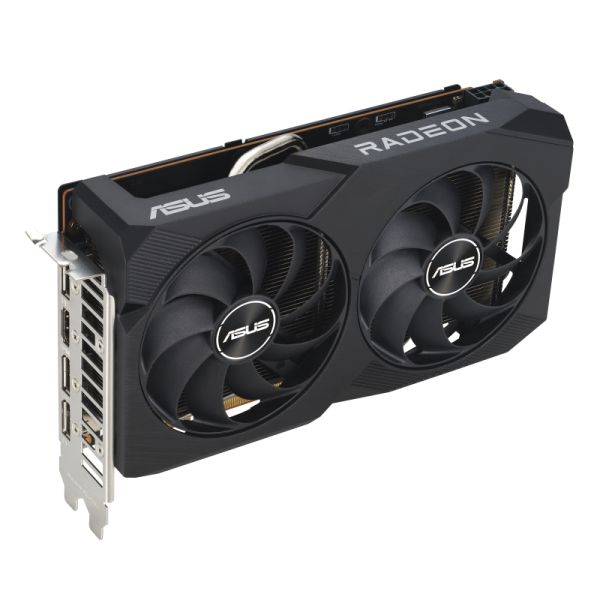 ASUS Dual -RX7600-O8G-V2 AMD Radeon RX 7600 8 GB GDDR6 (90YV0IH2-M0NA00) ASUS Dual -RX7600-O8G-V2 AMD Radeon RX 7600 8 GB GDDR6 (90YV0IH2-M0NA00)
