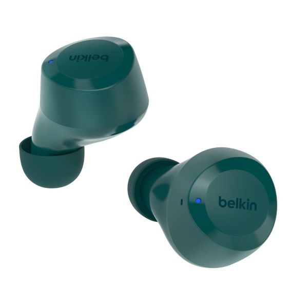 Belkin SoundForm Bolt In-ear Draadloze Headset Bluetooth Blauwgroen (AUC009BTTE)