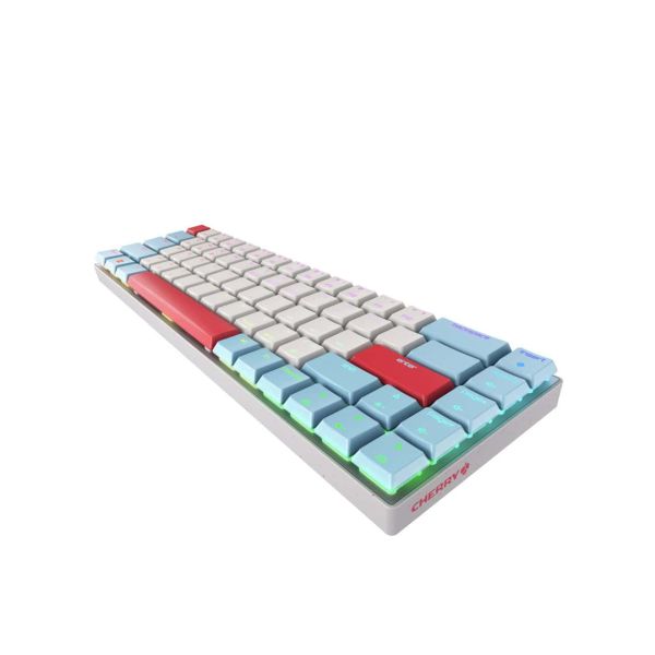 CHERRY MX-LP 2.1 Compact Wireless toetsenbord Gamen RF-draadloos + Bluetooth QWERTY Amerikaans Engels Wit (G80-3860LVAUS-0) CHERRY MX-LP 2.1 Compact Wireless toetsenbord Gamen RF-draadloos + Bluetooth QWERTY Amerikaans Engels Wit (G80-3860LVAUS-0)