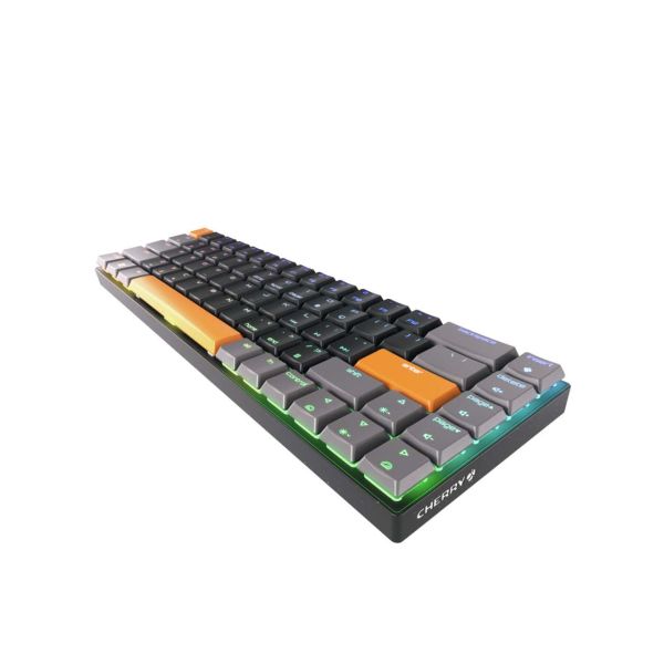 CHERRY MX-LP 2.1 Compact Wireless toetsenbord Gamen RF-draadloos + Bluetooth QWERTY Amerikaans Engels Zwart (G80-3860LVAUS-2) CHERRY MX-LP 2.1 Compact Wireless toetsenbord Gamen RF-draadloos + Bluetooth QWERTY Amerikaans Engels Zwart (G80-3860LVAUS-2)