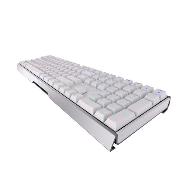 CHERRY MX 3.0S Wireless RGB toetsenbord RF-draadloos + Bluetooth QWERTY Engels Wit (G80-3872LYAUS-0)