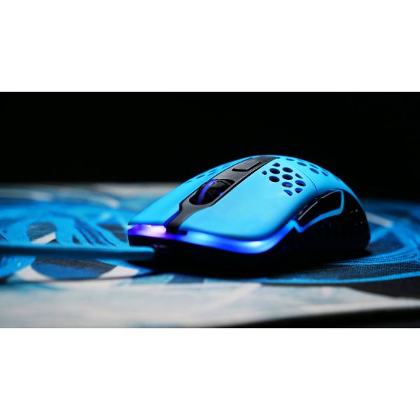 Xtrfy M42 muis Ambidextrous USB Type-A Optisch 16000 DPI (M42-RGB-BLUE)