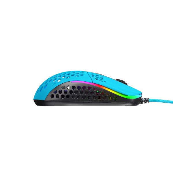 Xtrfy M42 muis Ambidextrous USB Type-A Optisch 16000 DPI (M42-RGB-BLUE)