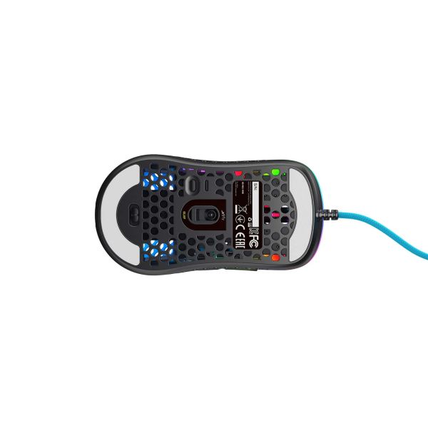 Xtrfy M42 muis Ambidextrous USB Type-A Optisch 16000 DPI (M42-RGB-BLUE)