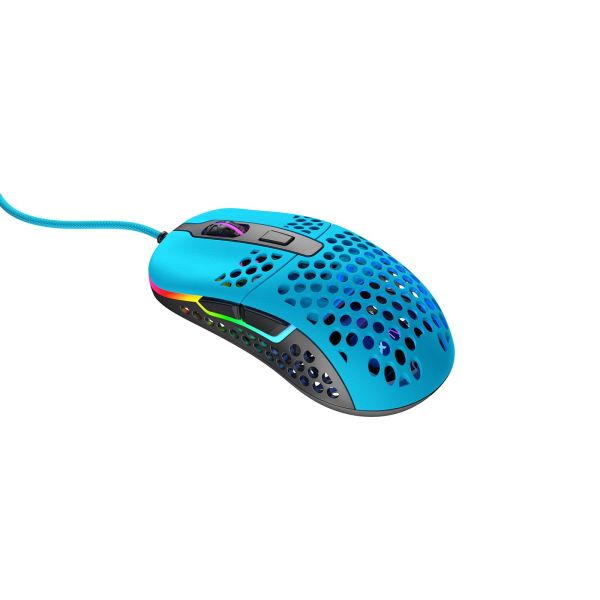 Xtrfy M42 muis Ambidextrous USB Type-A Optisch 16000 DPI (M42-RGB-BLUE)
