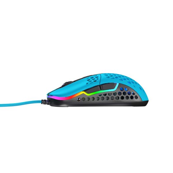 Xtrfy M42 muis Ambidextrous USB Type-A Optisch 16000 DPI (M42-RGB-BLUE)