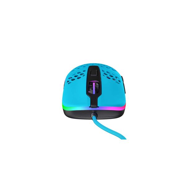 Xtrfy M42 muis Ambidextrous USB Type-A Optisch 16000 DPI (M42-RGB-BLUE)