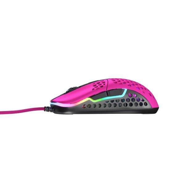 Xtrfy M42 RGB muis Ambidextrous USB Type-A Optisch 16000 DPI (M42-RGB-PINK)