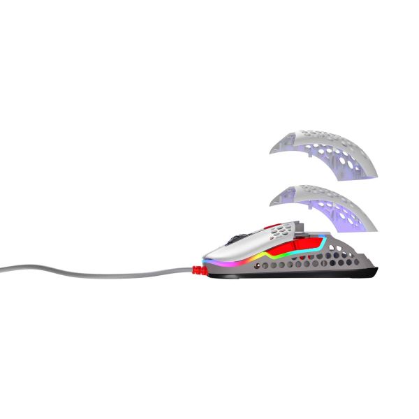 Xtrfy M42 muis Ambidextrous USB Type-A Optisch 16000 DPI (M42-RGB-RETRO)