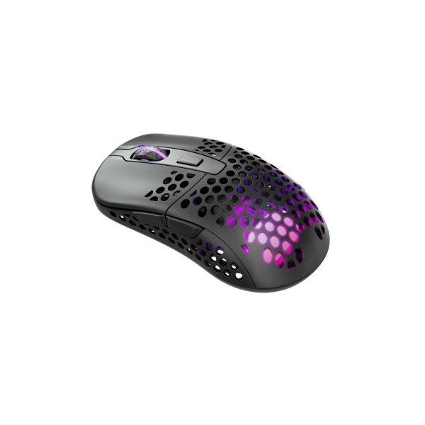 Xtrfy M42 RGB muis Ambidextrous RF Wireless + USB Type-C Optisch 19000 DPI (M42W-RGB-BLACK)