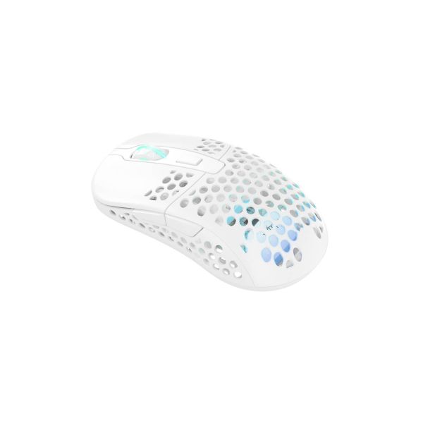 Xtrfy M42 RGB muis Ambidextrous RF Wireless + USB Type-C Optisch 19000 DPI (M42W-RGB-WHITE)