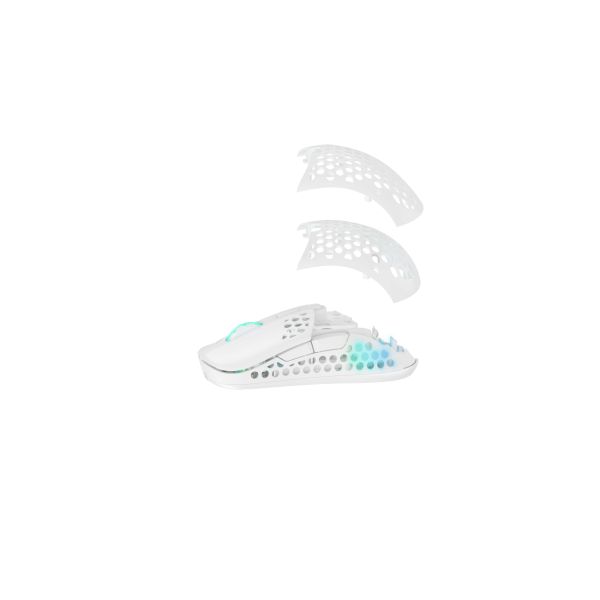 Xtrfy M42 RGB muis Ambidextrous RF Wireless + USB Type-C Optisch 19000 DPI (M42W-RGB-WHITE)