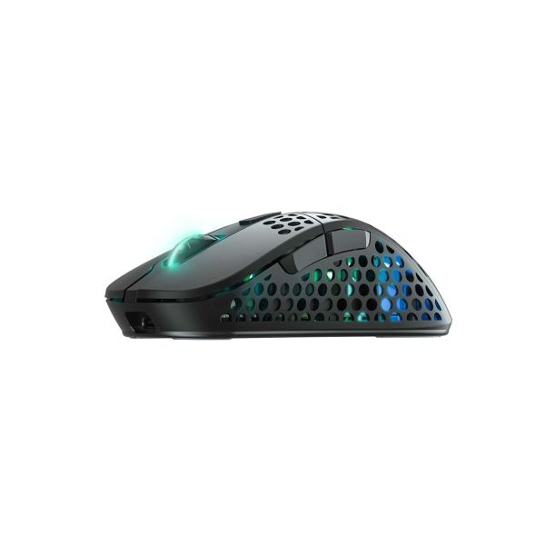 Xtrfy M4 RGB muis Rechtshandig RF Wireless + USB Type-C Optisch 19000 DPI (M4W-RGB-BLACK)