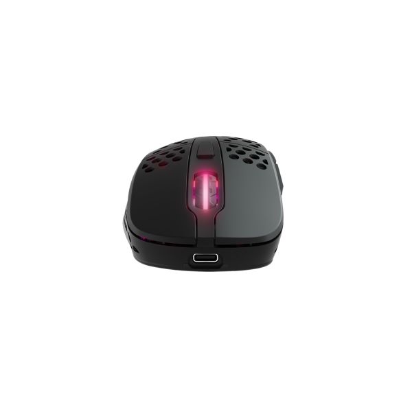 Xtrfy M4 RGB muis Rechtshandig RF Wireless + USB Type-C Optisch 19000 DPI (M4W-RGB-BLACK)