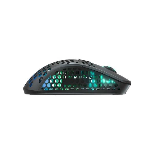 Xtrfy M4 RGB muis Rechtshandig RF Wireless + USB Type-C Optisch 19000 DPI (M4W-RGB-BLACK)