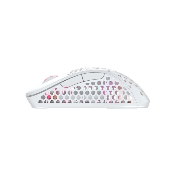 Xtrfy M4 RGB muis Rechtshandig RF Wireless + USB Type-C Optisch 19000 DPI (M4W-RGB-WHITE)