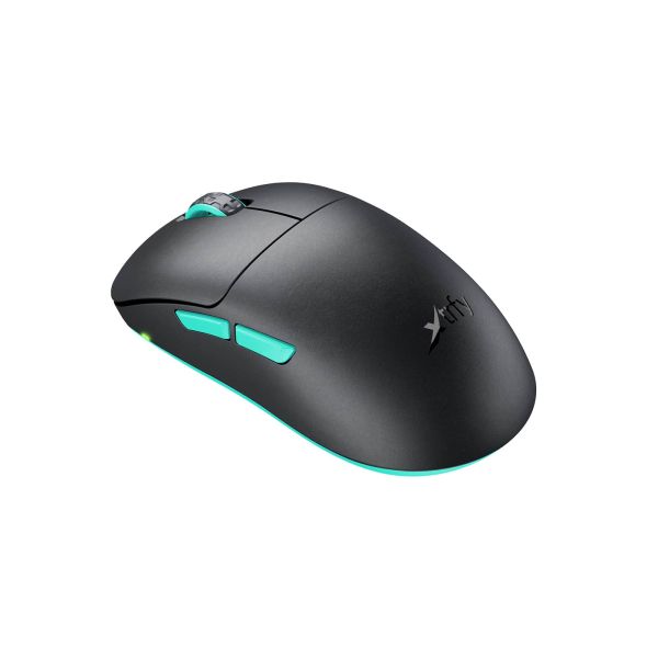Xtrfy M8 muis Ambidextrous RF Wireless + USB Type-C Optisch 26000 DPI (M8W-BLACK)