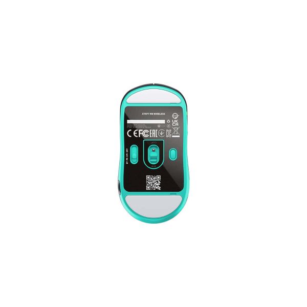Xtrfy M8 muis Ambidextrous RF Wireless + USB Type-C Optisch 26000 DPI (M8W-BLACK)