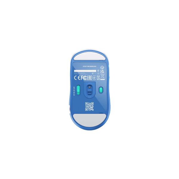 Xtrfy M8 muis Rechtshandig RF Draadloos Optisch 26000 DPI (M8W-WHITE)
