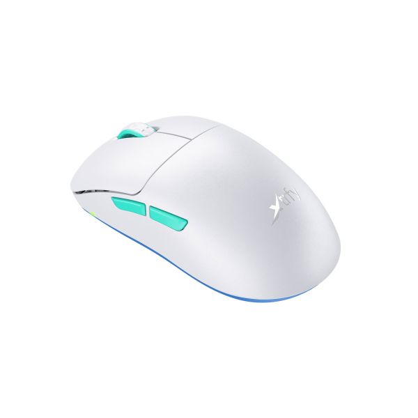 Xtrfy M8 muis Rechtshandig RF Draadloos Optisch 26000 DPI (M8W-WHITE)