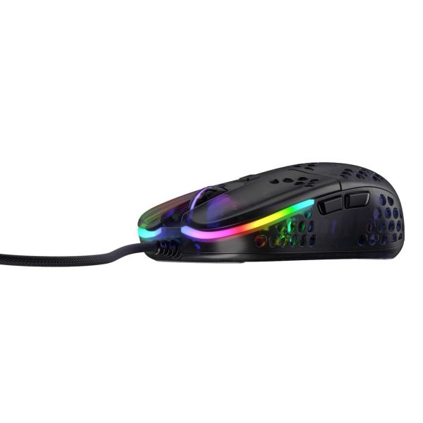 Xtrfy MZ1 Gaming Maus - schwarz - Maus - Optisc muis Ambidextrous USB Type-A Optisch 16000 DPI (MZ1-RGB-BLACK-TP)