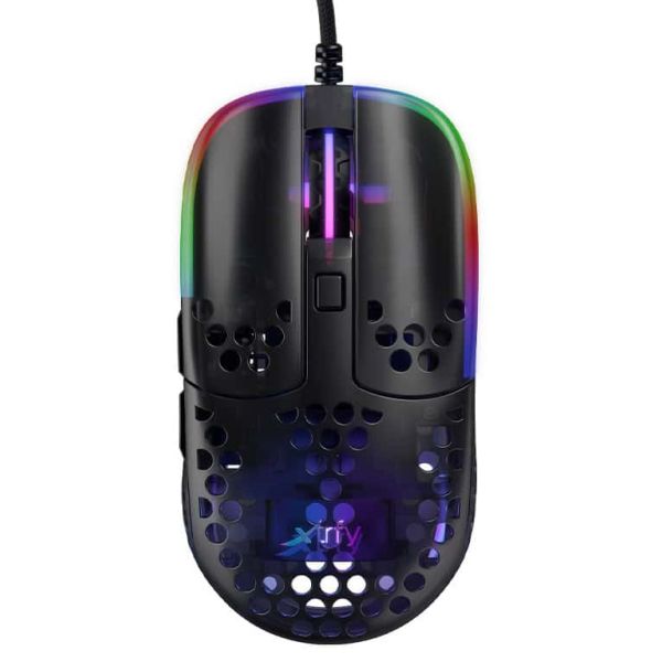 Xtrfy MZ1 Gaming Maus - schwarz - Maus - Optisc muis Ambidextrous USB Type-A Optisch 16000 DPI (MZ1-RGB-BLACK-TP) Xtrfy MZ1 Gaming Maus - schwarz - Maus - Optisc muis Ambidextrous USB Type-A Optisch 16000 DPI (MZ1-RGB-BLACK-TP)