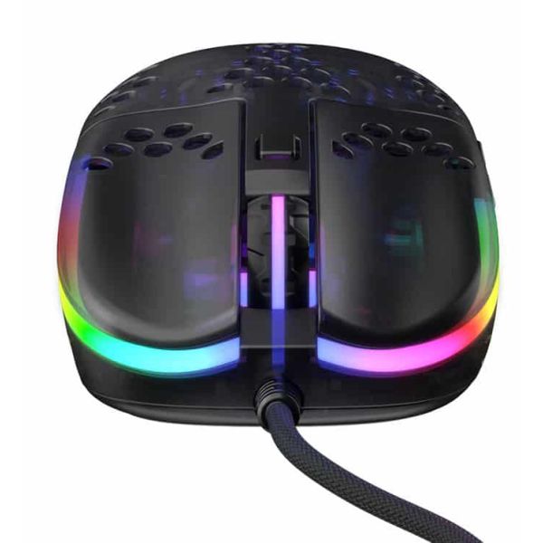 Xtrfy MZ1 Gaming Maus - schwarz - Maus - Optisc muis Ambidextrous USB Type-A Optisch 16000 DPI (MZ1-RGB-BLACK-TP)