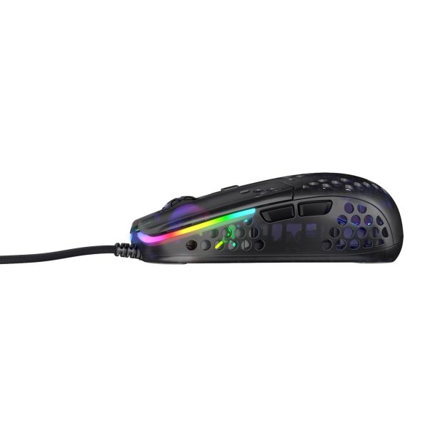 Xtrfy MZ1 Gaming Maus - schwarz - Maus - Optisc muis Ambidextrous USB Type-A Optisch 16000 DPI (MZ1-RGB-BLACK-TP)
